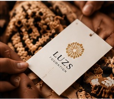 LUZS Foundation card among artisan materials